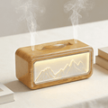 600ML Essential Oil Diffuser, 3‑in‑1 Aromatherapy Diffuser & Cool Mist Humidifier for Large Rooms, Light Wood Grain