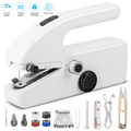 Small Handheld Sewing Machine, Portable Mini Sewing Machine for Hemming with 2 Speed Modes